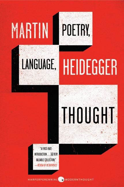 Item #319935 Poetry, Language, Thought. Martin Heidegger