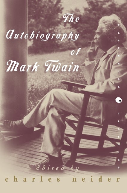 Item #298769 Autobiography of Mark Twain. MARK TWAIN, CHARLES, NEIDER