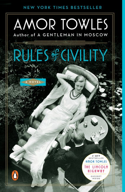 Item #321624 Rules of Civility. Amor Towles