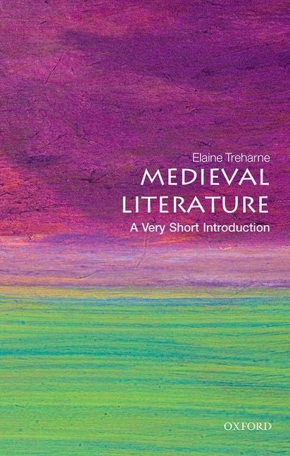 Item #286276 Medieval Literature. Elaine Treharne