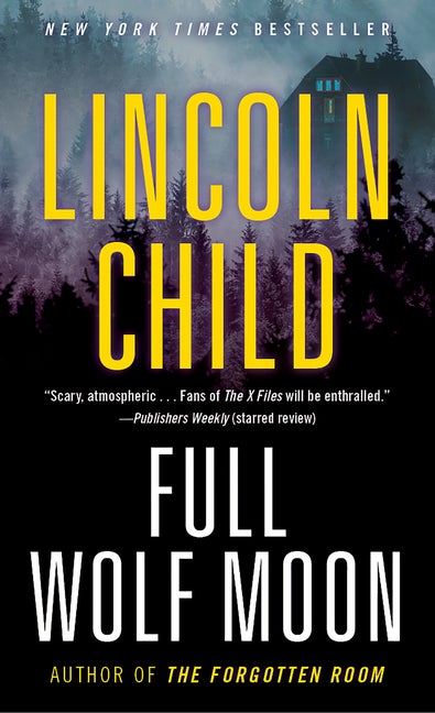 Item #304828 Full Wolf Moon. Lincoln Child