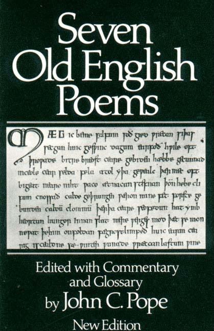 Item #280513 Seven Old English Poems (Norton Paperback