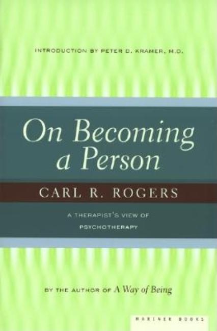 Item #323292 On Becoming a Person: A Therapist's View of Psychotherapy. Carl Rogers
