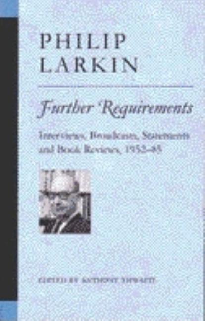 Item #279990 Further Requirements: Interviews, Broadcasts, Statements and Book Reviews, 1952-85...