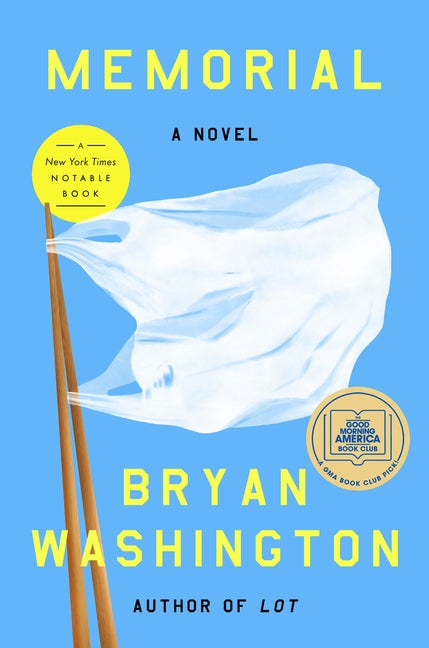 Item #291061 Memorial: A Novel. Bryan Washington.
