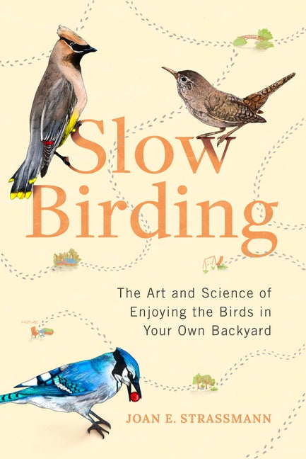 Item #299112 Slow Birding: The Art and Science of Enjoying the Birds in Your Own Backyard. Joan E. Strassmann.