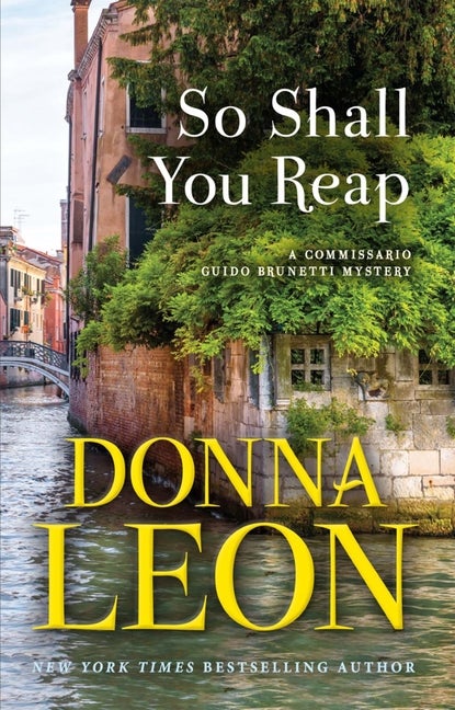Item #292511 So Shall You Reap. Donna Leon