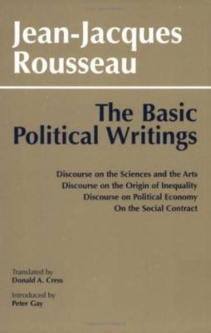 Item #311511 Basic Political Writings. Jean-Jacques Rousseau