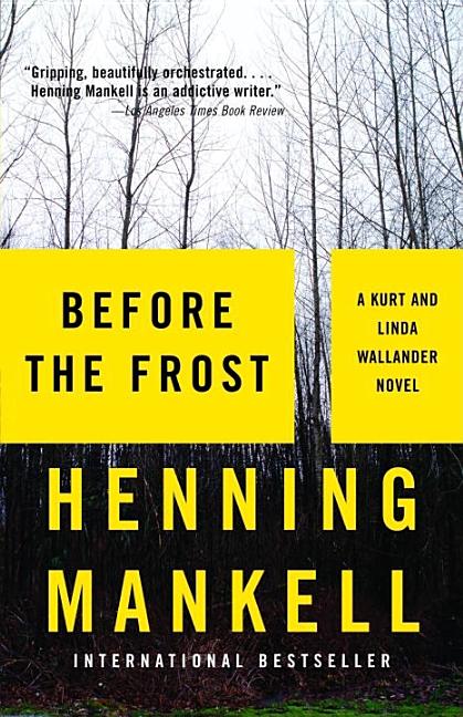 Item #307572 Before the Frost. HENNING MANKELL