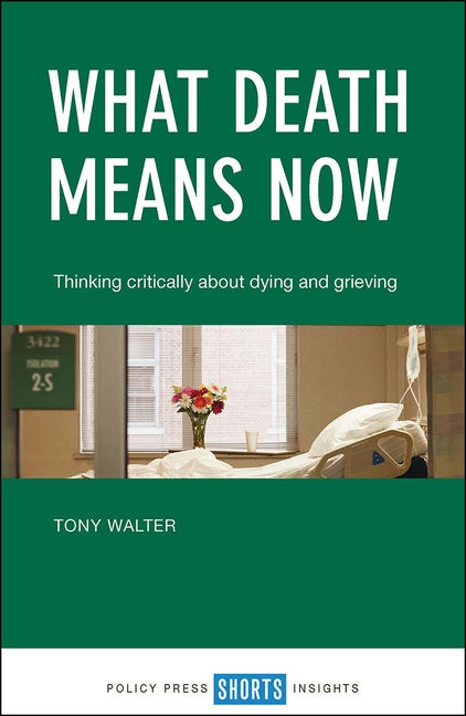 Item #303049 What Death Means Now: Thinking Critically about Dying and Grieving. Tony Walter