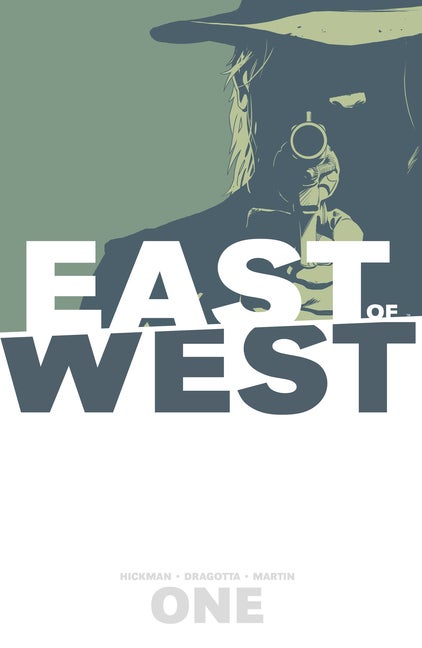 Item #322077 East of West, Volume 1: The Promise. Jonathan Hickman