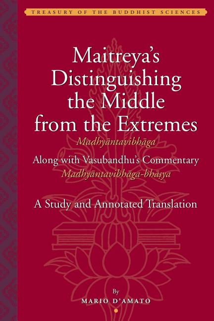 Item #262625 Maitreya’s Distinguishing the Middle from the Extremes (Madhyāntavibhāga) Along...