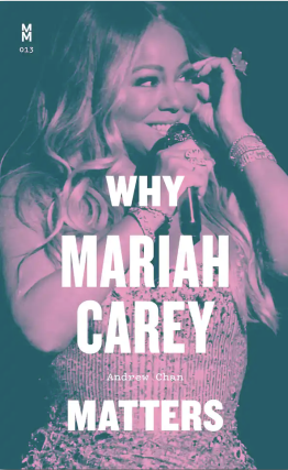 Andrew Chan in conversation with Christina Lee - Why Mariah Carey Matters