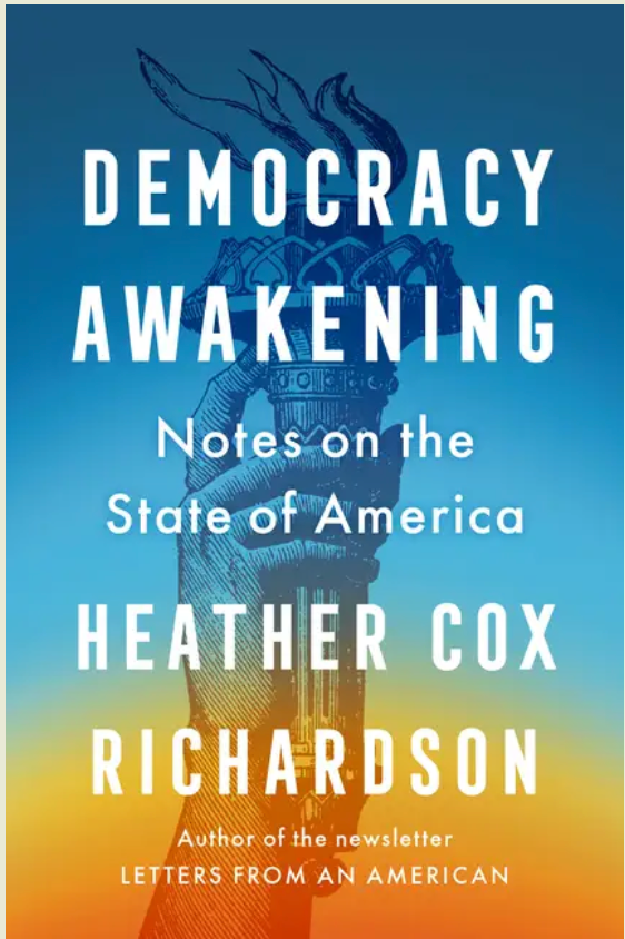 SOLD OUT! Heather Cox Richardson in conversation with Melita Easters - Democracy Awakening Virtual Event