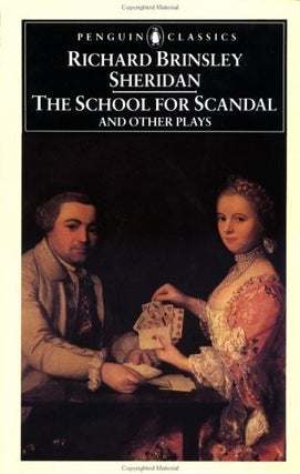Item #106010 The School for Scandal and Other Plays (Penguin Classics). Richard Brinsley...