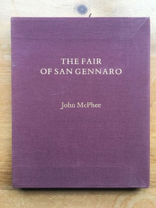 Item #154600 The Fair of San Gennaro. John McPhee