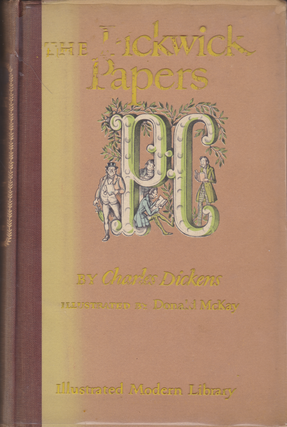 Item #204802 The Pickwick Papers (Illustrated Modern Library). Charles Dickens