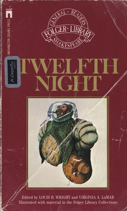 Item #205476 Twelfth Night, or What You Will (The Folger Library). William Shakespeare