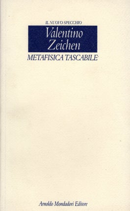 Item #207299 Metafisica tascabile (Il nuovo specchio) (Italian Edition). Valentino Zeichen