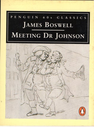 Item #217812 Meeting Dr. Johnson (Penguin 60s Classics). James Boswell