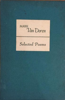 Selected Poems (FIRST EDITION SIGNED)