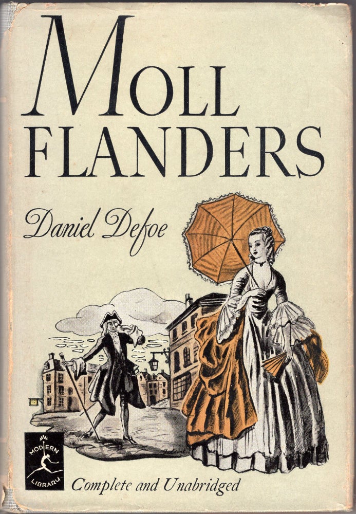Item #224185 The Fortunes and Misfortunes of the Famous Moll Flanders (Modern Library #122). Daniel Defoe.