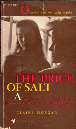Item #227789 The price of salt. Claire Morgan