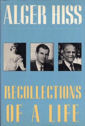 Item #230810 Recollections of a Life. Alger Hiss