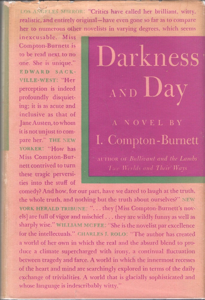 Item #232759 Darkness and Day. I. Compton-Burnett.