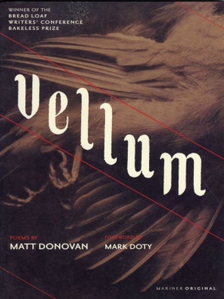 Item #233814 Vellum. Matt Donovan