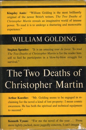 Item #234042 Two Deaths of Christopher Martin. William Golding