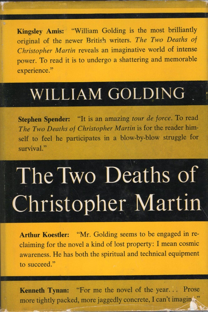 Item #234042 Two Deaths of Christopher Martin. William Golding.