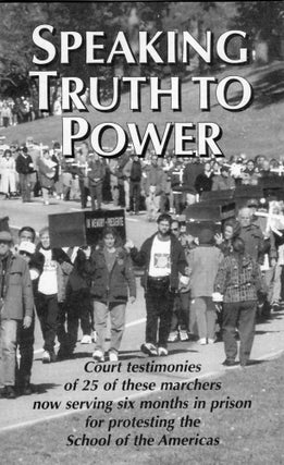Item #234812 Speaking truth to power: The testimonies of 25 U.S. citizens sentanced to six months...