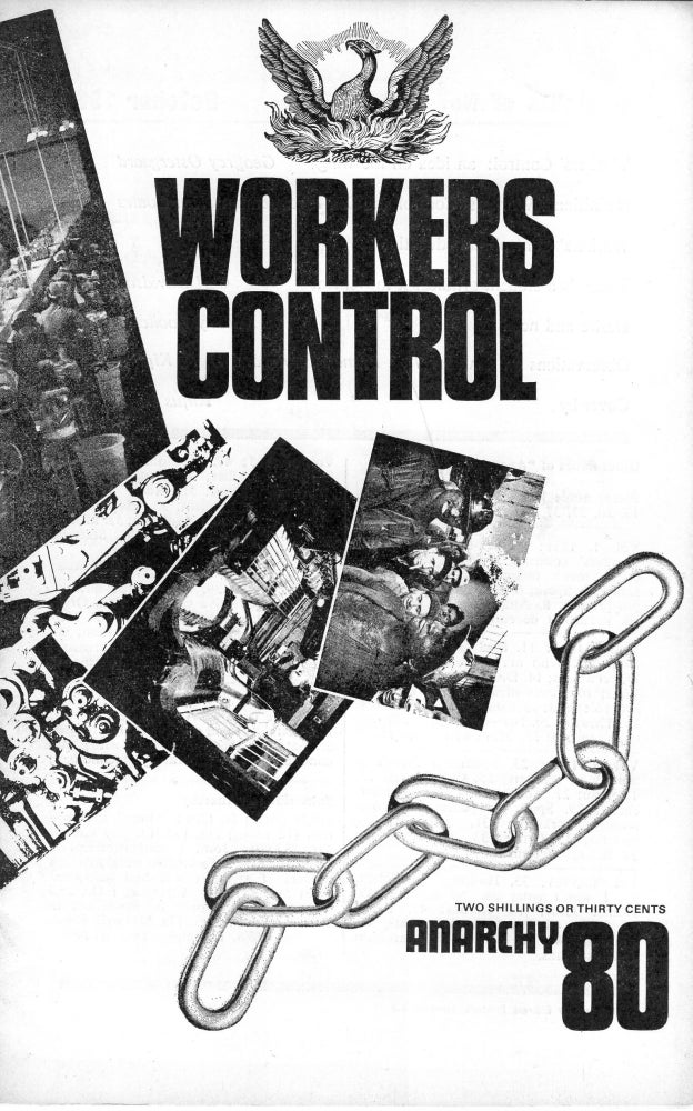 Item #235921 Anarchy 80 (Vol 7 No. 10): October 1966 -- Workers Control. Geoffrey Ostergaard, Ken Coates, Carl Davidson, Murray Bookchin, Francis Ellingham, D. R. Kipling, Rugus Segar.