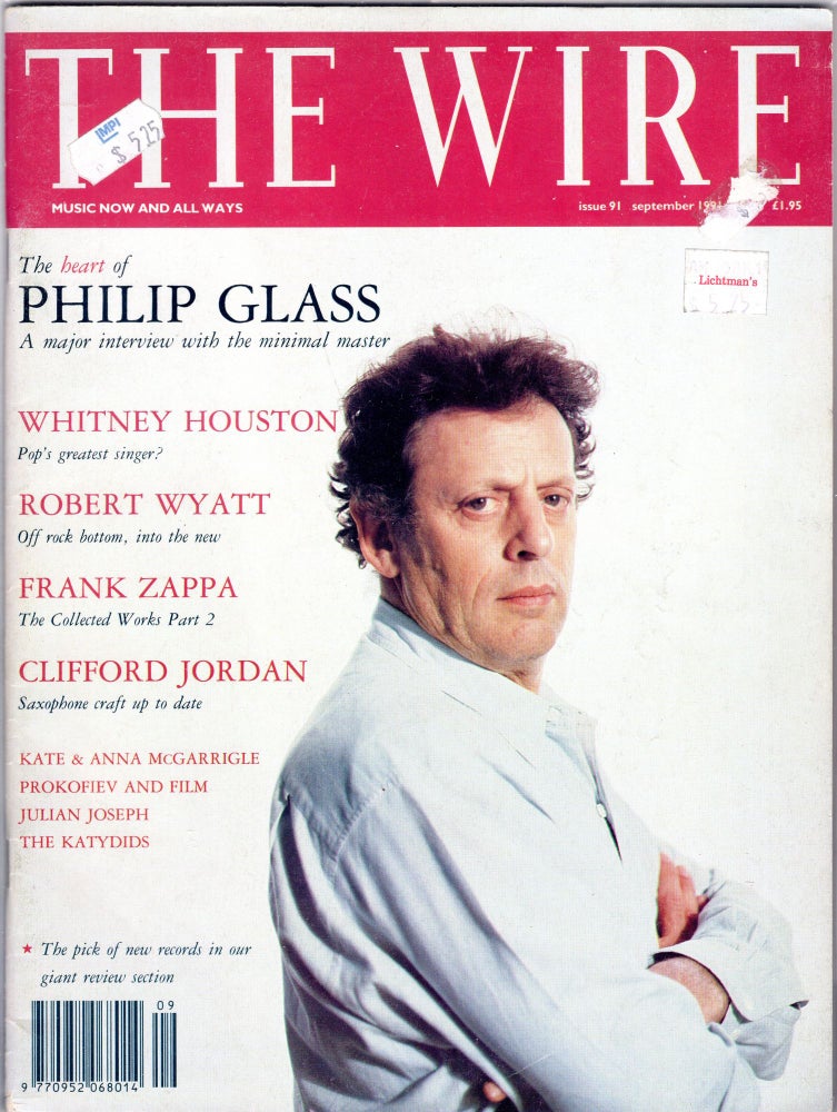 Item #237649 Wire Magazine Issue 91. Richard Cook, Graham Lock, Mark Sinker.