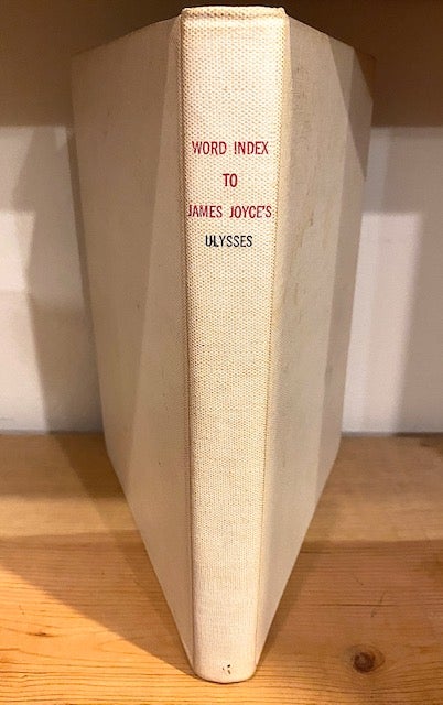 Item #237692 Word Index to James Joyce's Ulysses. Miles L. Hanley.