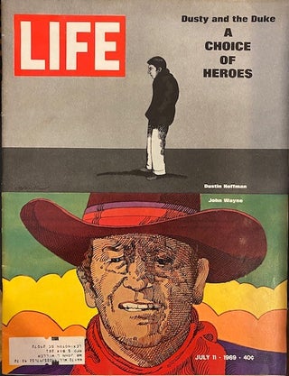 Item #238687 Life Magazine, 11 July 1969. Ralph Graves, Hedley Donavan, Thomas Griffin, Richard...