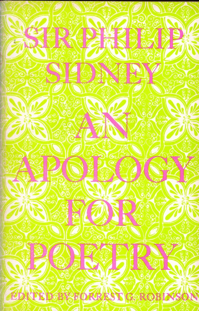 Item #239195 An Apology For Poetry. Sir Philip Sidney.