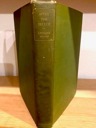 Item #241632 After the Deluge: a Study of Communal Psychology Vol. II. Leonard Woolf