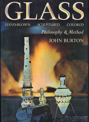 Item #242557 Glass Hand Blown Sculptured Colored. John Burton