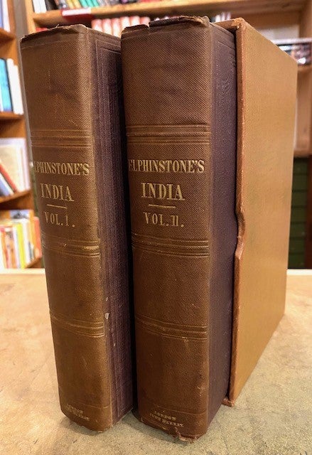 Item #243573 The History of India (Second Edition, 2 Volume set). Mountstuart Elphinstone.