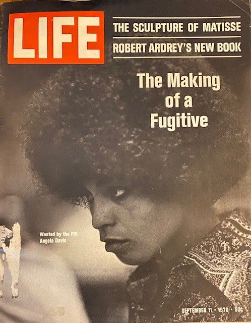 Item #245527 LIFE MAGAZINE; SEPTEMBER 11, 1970; Vol. 69, No. 11 - WANTED BY THE FBI: ANGELA DAVIS (COVER). HEDLEY DONAVAN, Thomas Griffith, Ralph Graves, Richard Pollard, Henry Groskinsky, Dan O'Neill.