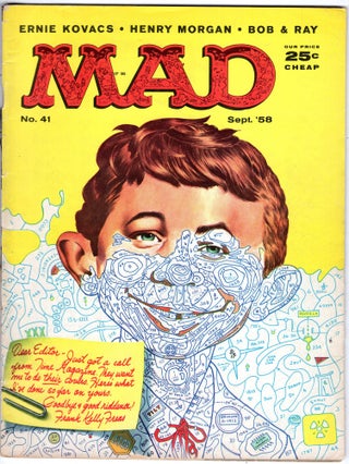 Item #245800 MAD. NO.41, September 1958. William Gaines, Henry Morgan, Wallace Wood, Bob Clarke,...