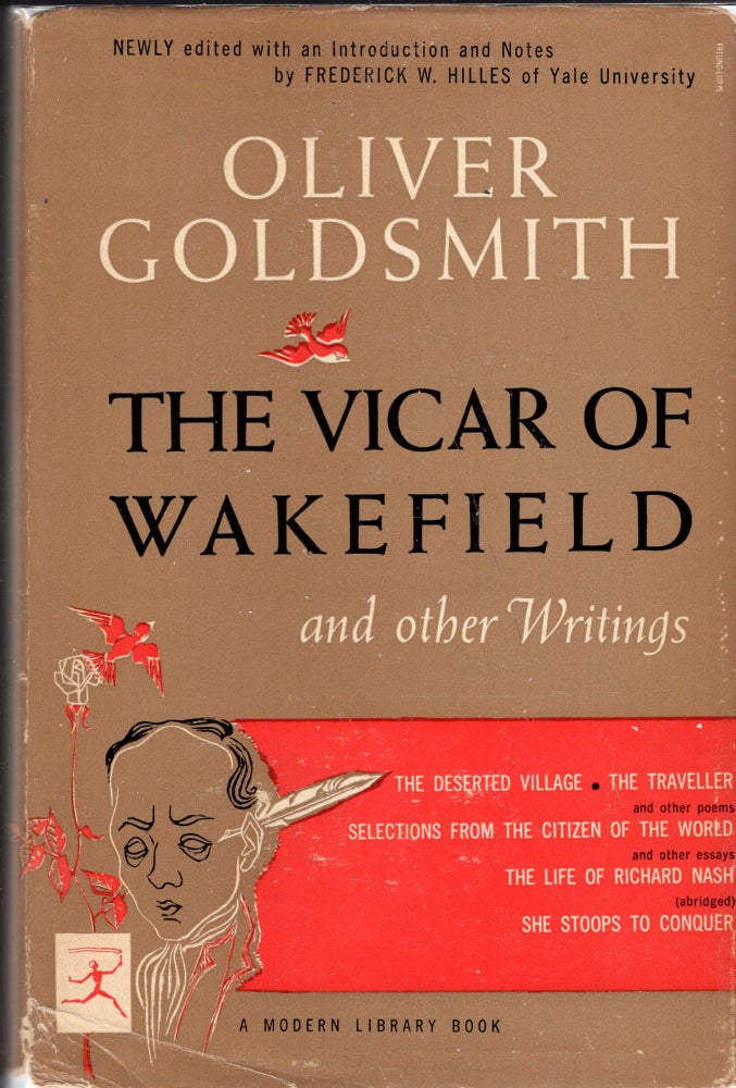 Item #246593 The Vicar of Wakefield and Other Writings (ML 291). Oliver Goldsmith, F. W. Hilles.