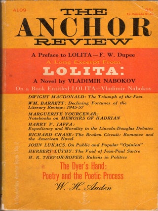 Item #248148 The Anchor Review: Number Two of a Series (A 109). Melvin J. Lasky, Vladimir...