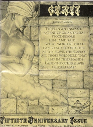 Item #249184 Genii: The International Conjurors' Magazine, July 1986, Volume 50 Number 1,...