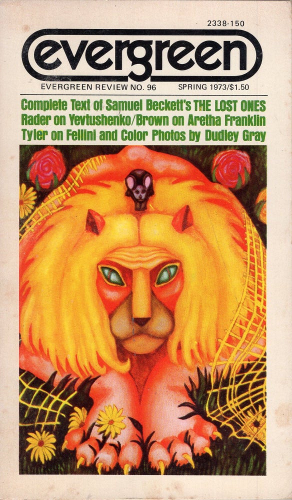 Item #249759 Evergreen Review: Volume 17; Number 96; Spring 1973 (2338). Barnet Rosset, Fred Jordan, Samuel Beckett, Dotson Radar, J. G. Ballard, Susan Wainer.