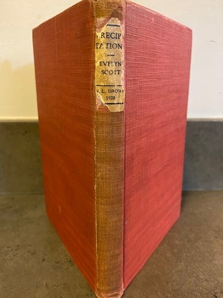 Item #253908 Precipitations. Evelyn Scott