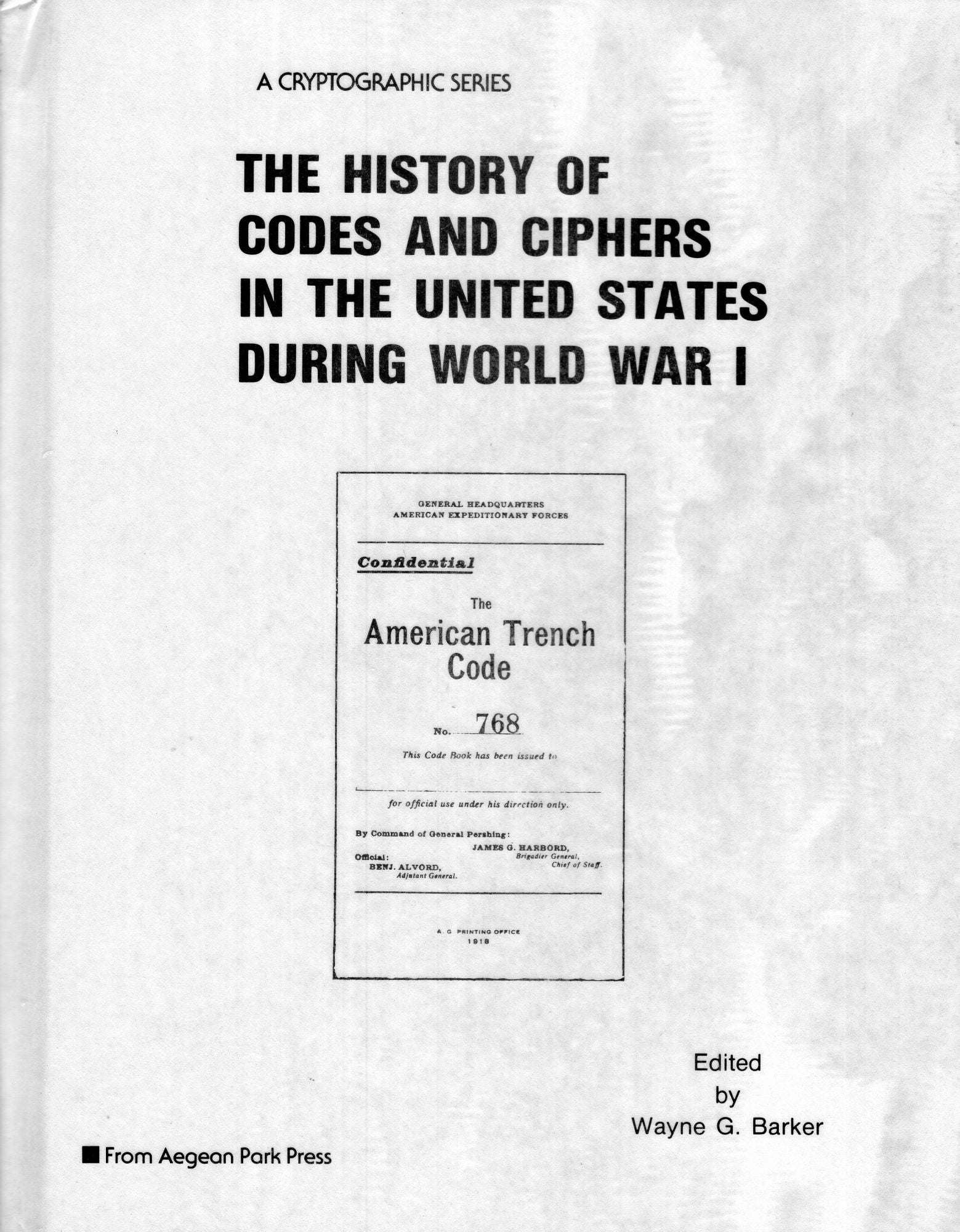 Overview of Civil War Codes and Ciphers