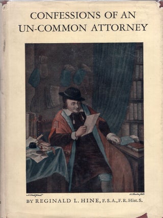 Item #261530 Confessions of an Uncommon Attorney. Reginald L. Hine